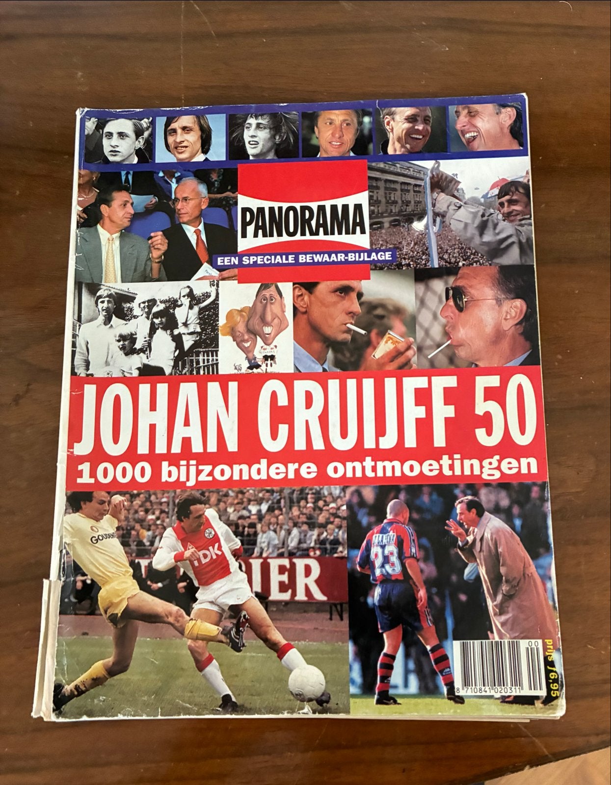 Panorama Johan Cruijff 50 - 1000 bijzondere ontmoetingen, Ophalen of Verzenden, Gelezen, Balsport