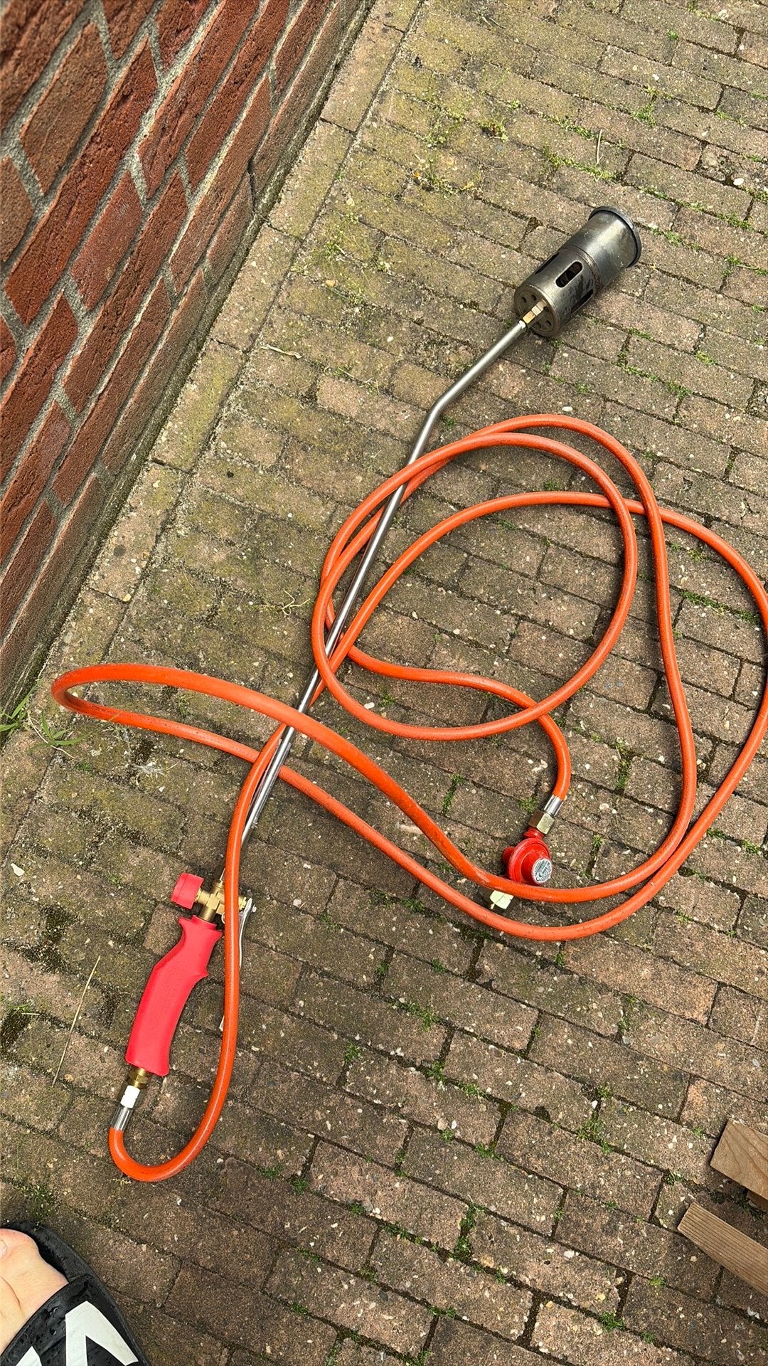 Brander zonder gasfles, Ophalen, Zo goed als nieuw