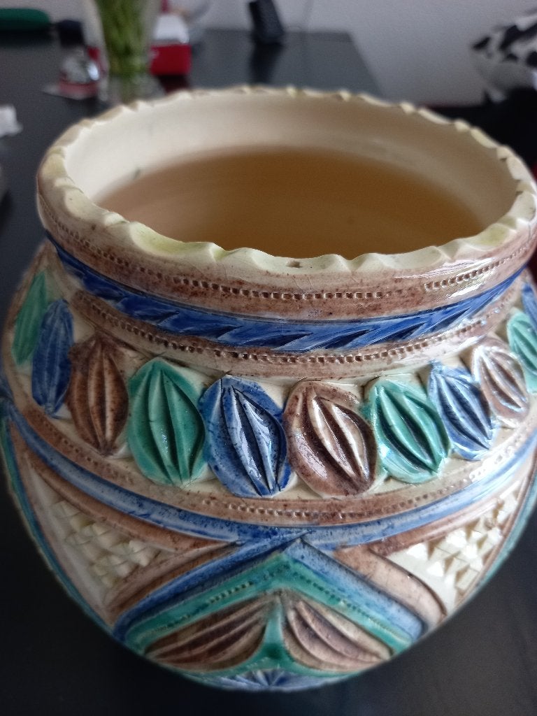Friese kerfsnede vaas, Antiek en Kunst, Ophalen