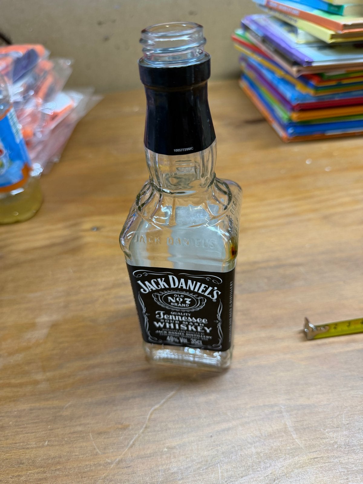 Lege Jack Daniel's Fles - Decoratie of Verzamelobject, Ophalen of Verzenden, Gebruikt