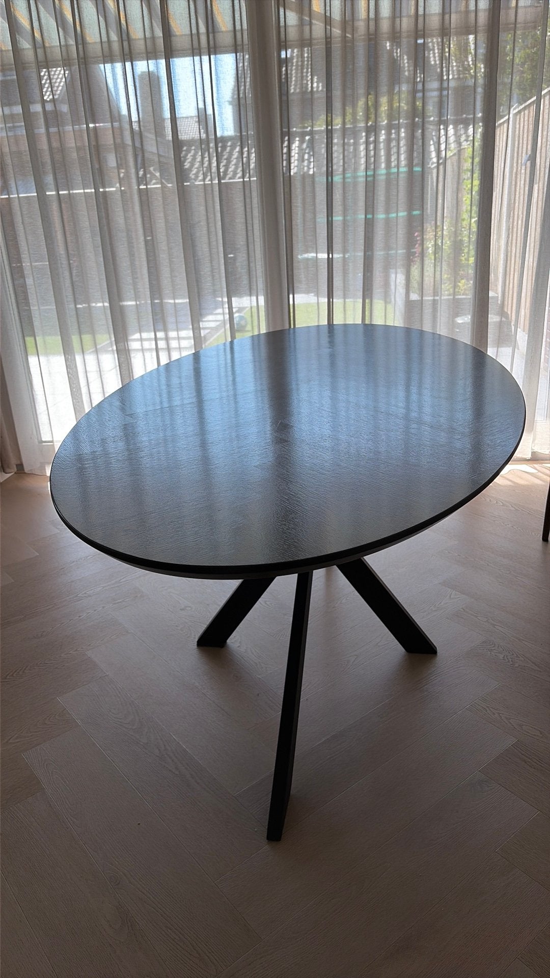 Eettafel van KAS20, Huis en Inrichting, Tafels | Eettafels, Ophalen, Gebruikt, 100 tot 150 cm, 200 cm of meer