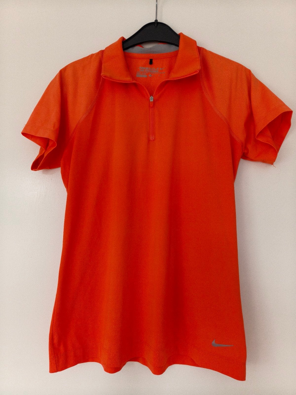 Nike Golf Dri-Fit Polo Shirt Oranje Maat M, Maat 38/40 (M), Nike, Oranje, Ophalen of Verzenden