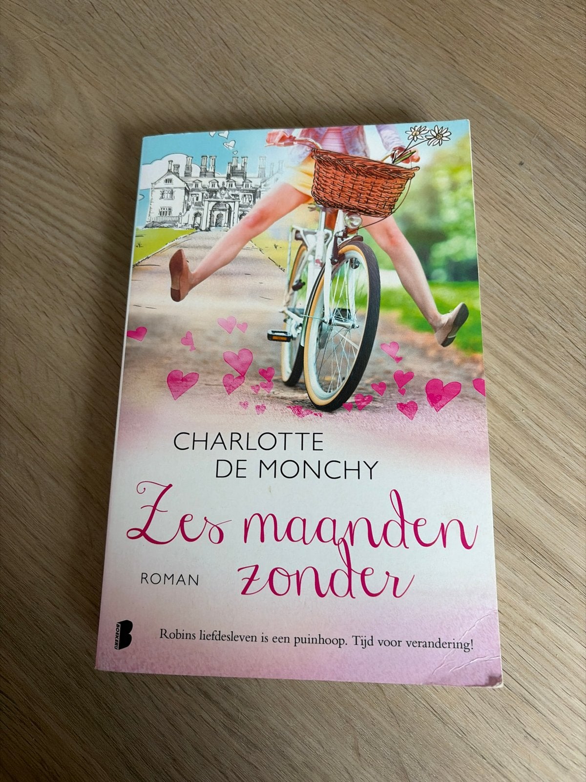 Zes maanden zonder - Charlotte de Monchy Roman, Ophalen of Verzenden, Zo goed als nieuw, Nederland