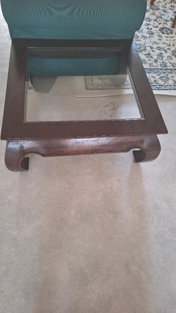 Opiumtafel, Huis en Inrichting, Tafels | Salontafels, Ophalen, Gebruikt, 50 tot 100 cm, Koloniaal