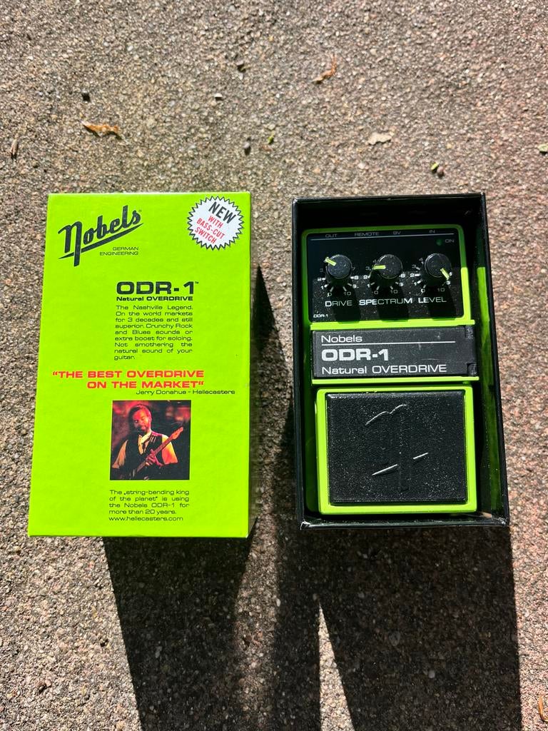 Nobels ODR-1 Natural Overdrive Gitaarpedaal, Ophalen of Verzenden, Zo goed als nieuw, Distortion, Overdrive of Fuzz
