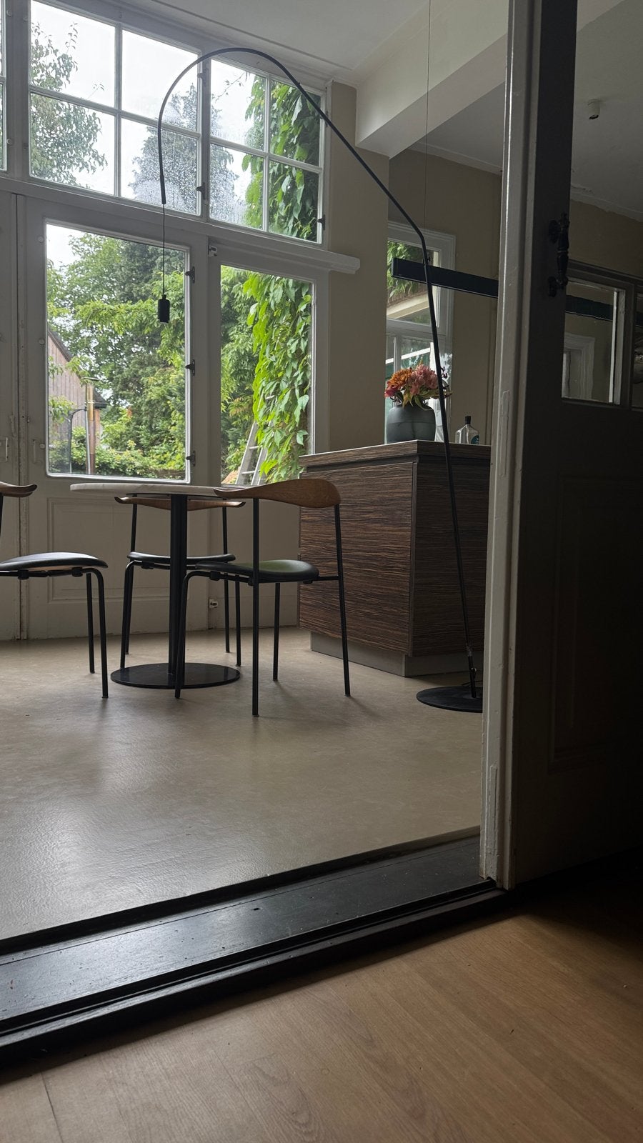 Vesoi Design italiaanse Vloerlamp dimbaar, Ophalen, Gebruikt, Metaal, 150 tot 200 cm