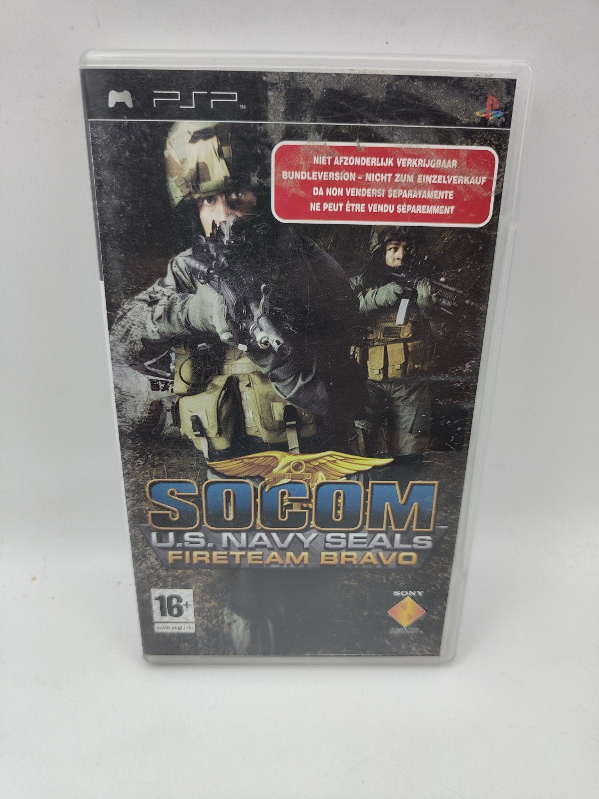 SOCOM U.S. Navy SEALs Fireteam Bravo PSP Game, Avontuur en Actie, Gebruikt, Ophalen of Verzenden, Vanaf 3 jaar