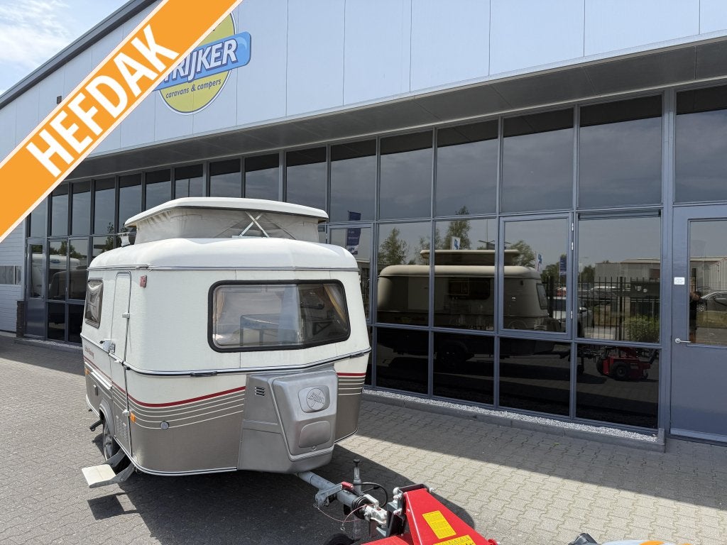 Eriba Pan Familia fashion 310 Bed + Zitje 750KG Max hefdak, Tot en met 3, 500 - 750 kg, Eriba, Schokbreker