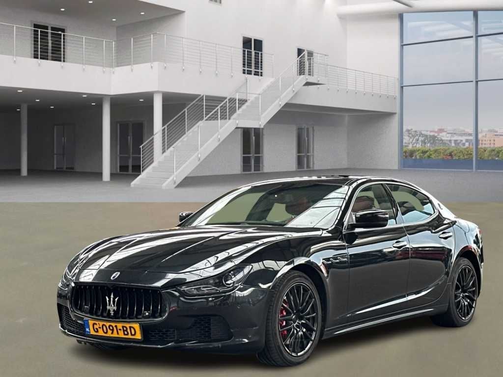 Maserati Ghibli - 3.0 V6 D ; G-091-BD, Auto's, Maserati, Achterwielaandrijving, Gebruikt, Euro 6, Bedrijf