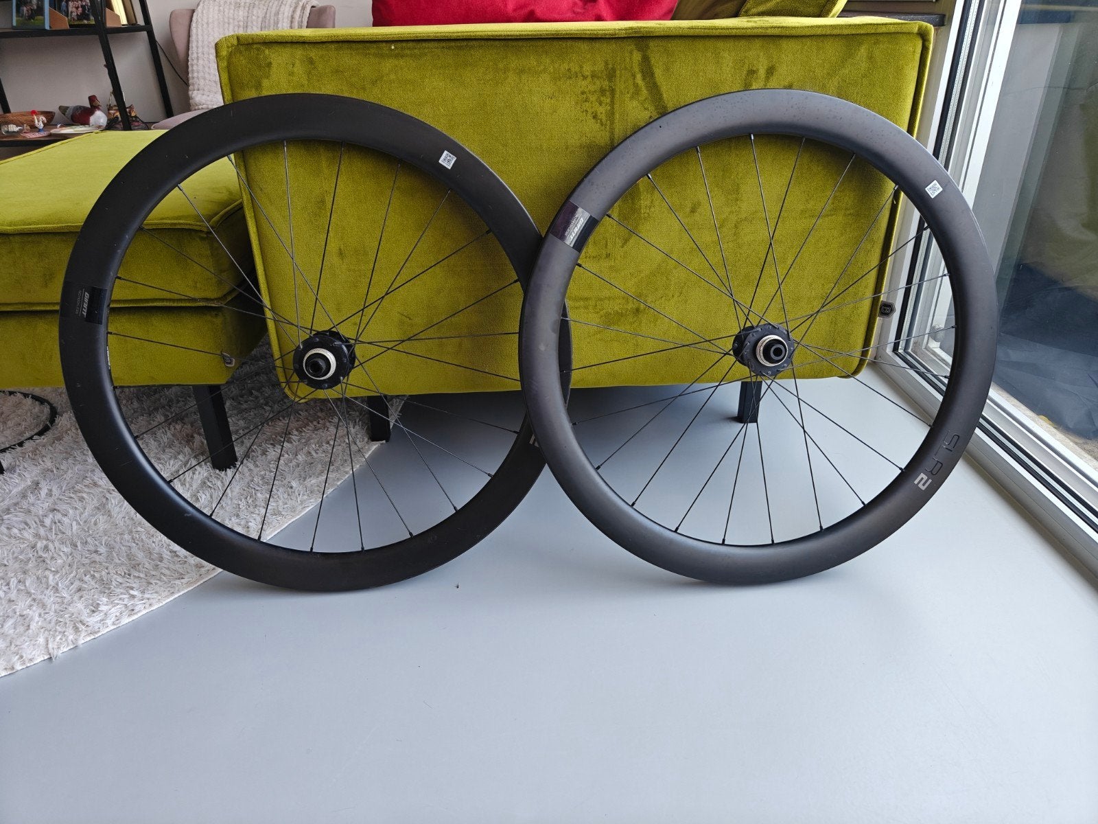 Giant SLR 2 50 Hookless Carbon Wielset, Gravelbike, Giant, Zo goed als nieuw, Carbon