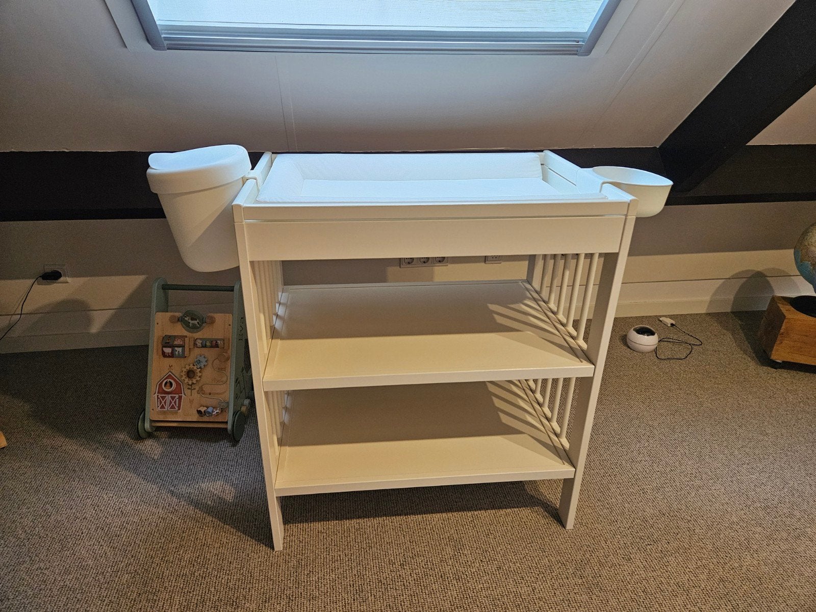 IKEA Gulliver Commode - Wit, Ophalen, Zo goed als nieuw, 50 tot 70 cm, 90 tot 105 cm