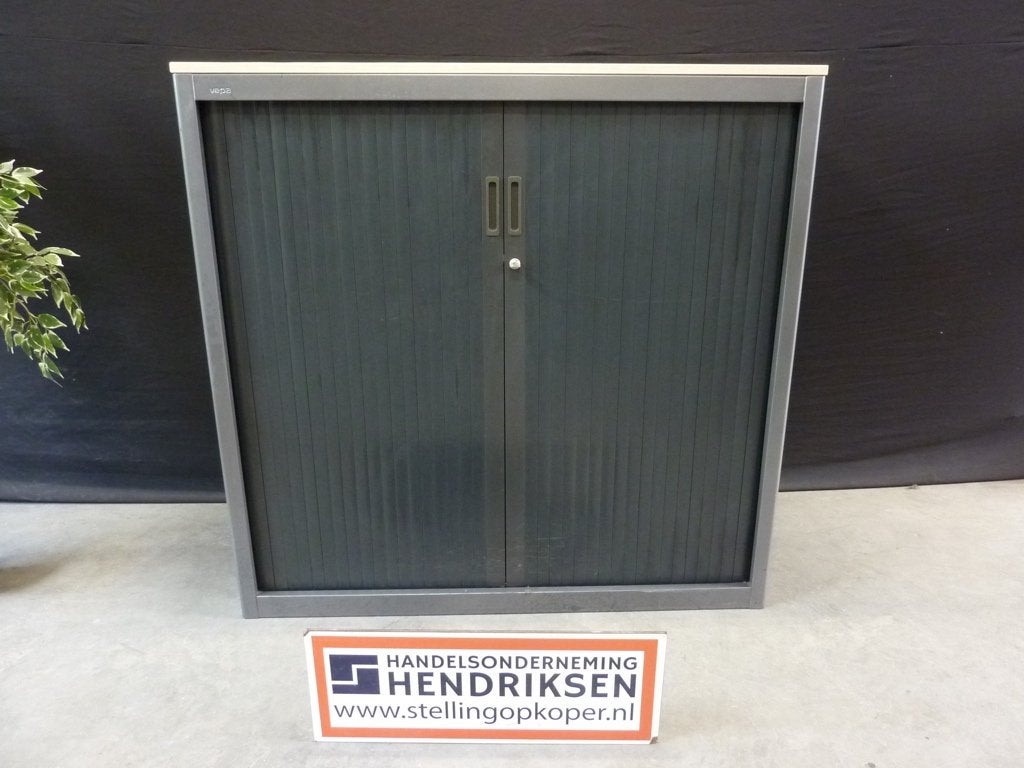 Nette Vepa roldeurkast / kantoorkast 125x45x122 archiefkast, 100 tot 150 cm, Ophalen of Verzenden, Munstermanstraat 6 - Hal 3 - Silvolde