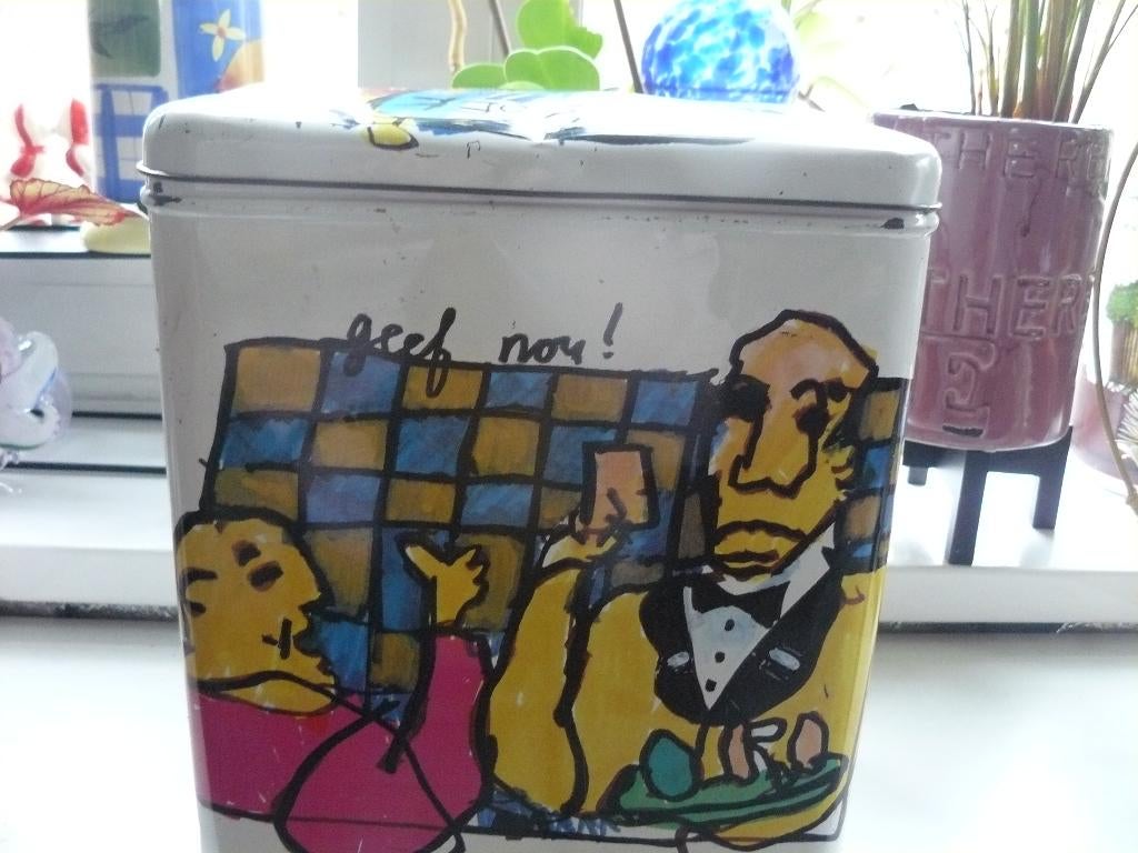 Herman Brood  groot blik, Verzamelen, Blikken, Ophalen of Verzenden, Gebruikt, Overige