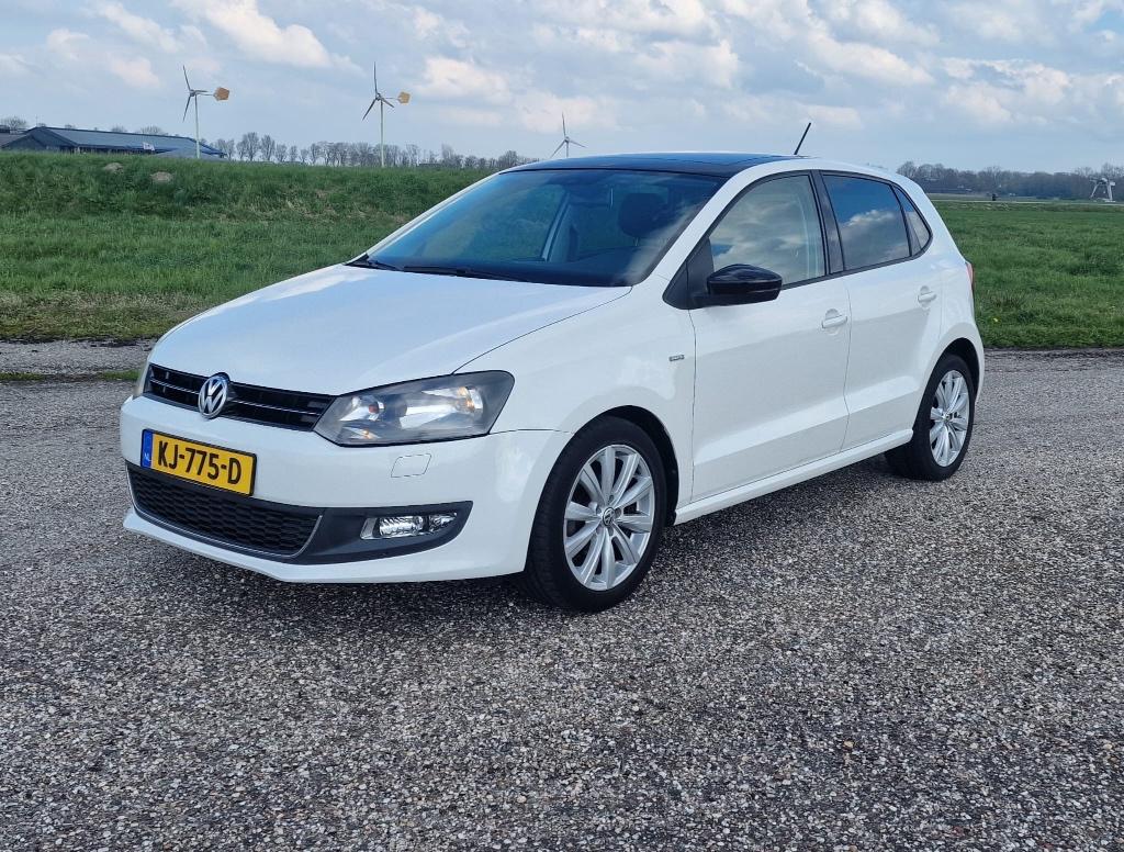 Volkswagen Polo 1.2 TSI 66KW 2012 Wit, Voorwielaandrijving, Euro 5, 40 €/maand, 4 cilinders