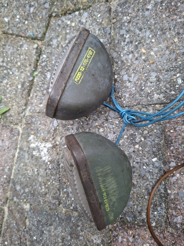 Legervoertuig koplamp, Ophalen, Landmacht, Nederland