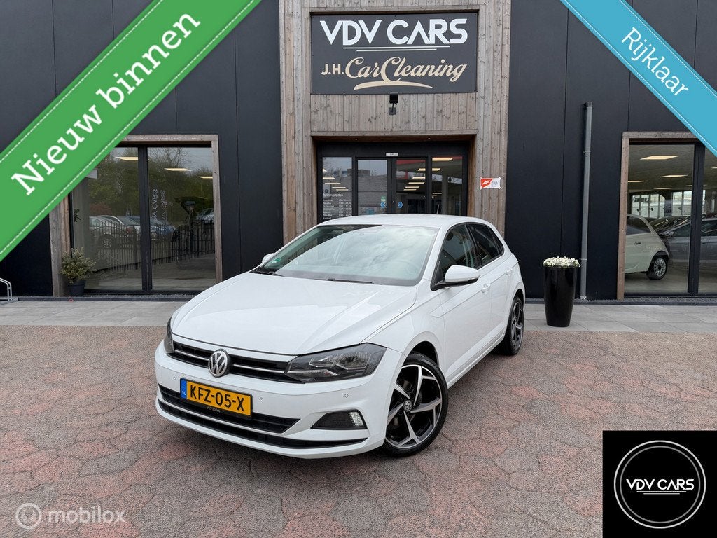 Volkswagen Polo 1.0MPI Comfortline Airco | LED | PDC |Cruise, 1005 kg, Stof, Gebruikt, Zwart