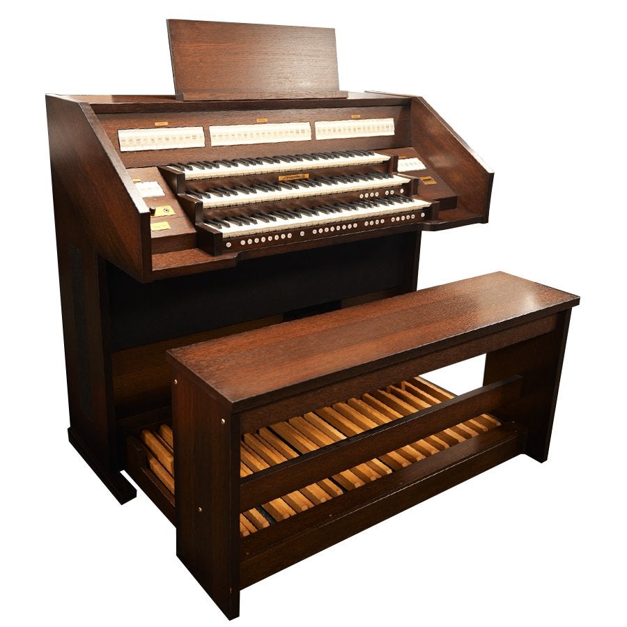 Johannus Opus 350 Donker Eiken Orgel, Muziek en Instrumenten, Orgels, 2 klavieren, Gebruikt, Johannus, Ophalen of Verzenden