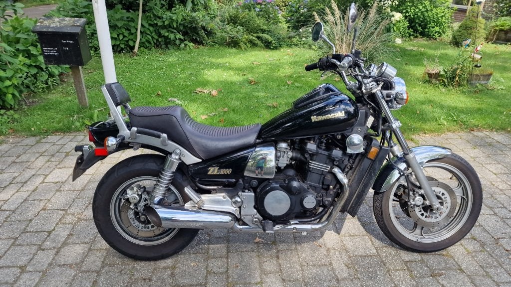Zeldzame kawasaki zl1000 eliminator, Motoren, Cardan-aandrijving, Occasion, 4 cilinders, Motorrijbewijs A