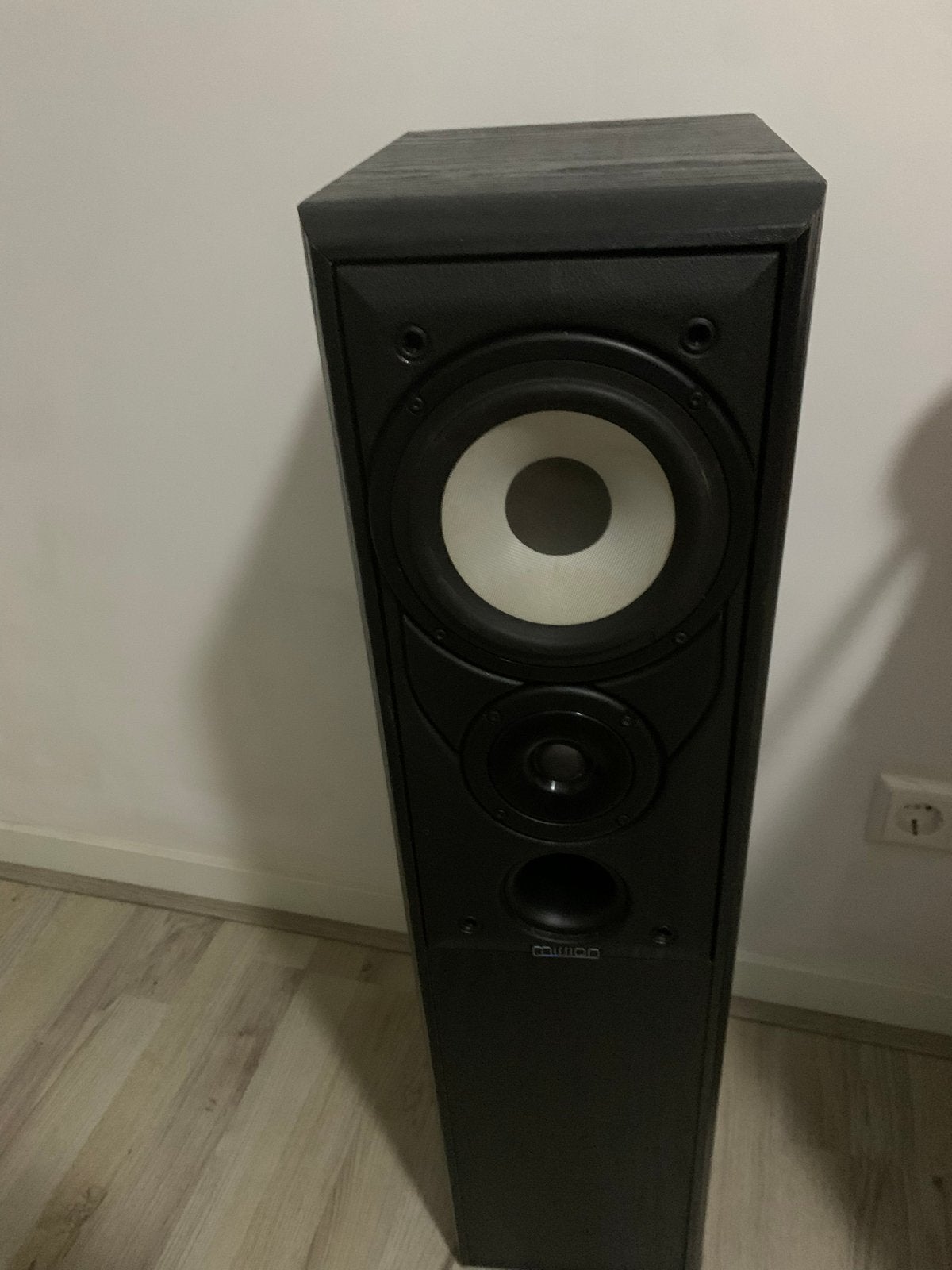 Mission Vloerstaande Luidspreker - Zwart, Audio, Tv en Foto, Luidsprekers, Ophalen, Vloerstaande luidspreker, Gebruikt, Basreflex
