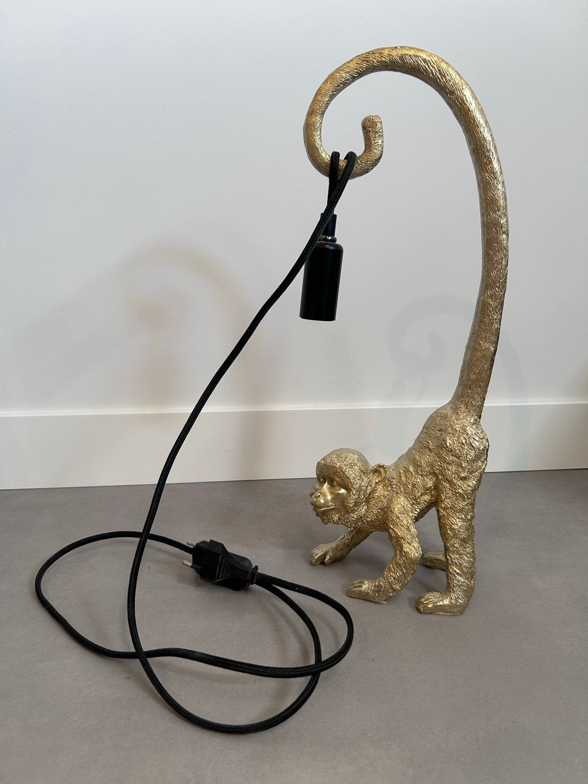 Gouden Aap Lamp - Kwantum, Ophalen, Overige merken, Gebruikt, Kunststof