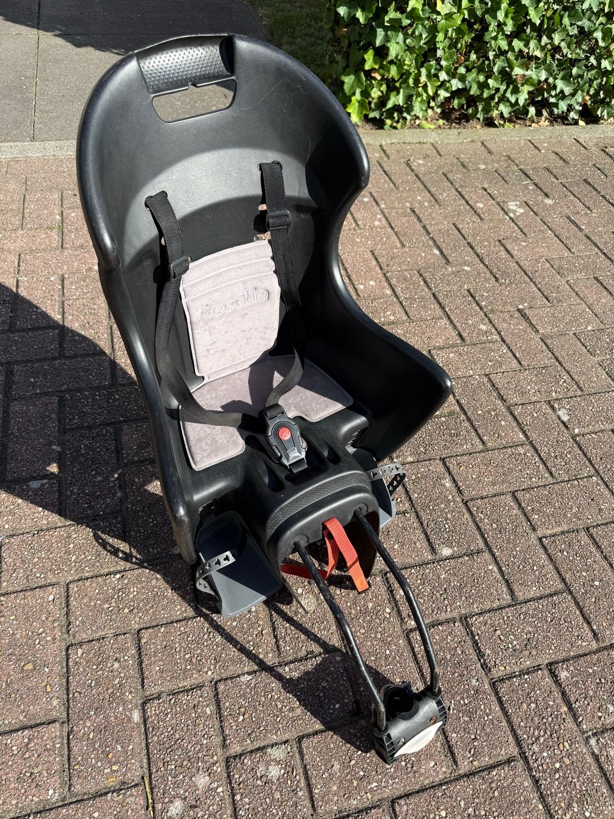 Junior kinderzitje - fietszitje - Achterzitje - framemontage, Ophalen, Achterzitje, 9 t/m 18 kg, Gebruikt