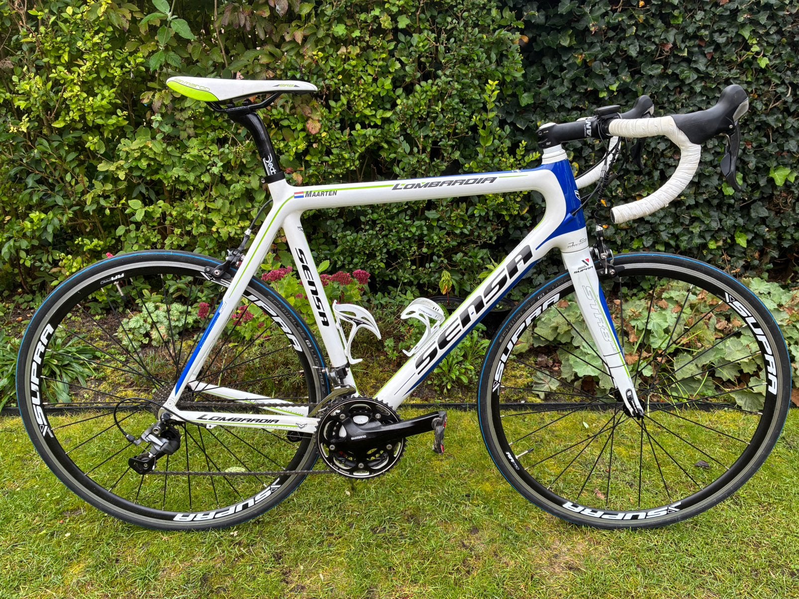 Sensa Lombardia racefiets - Ultegra - Maat 56, Fietsen en Brommers, 28 inch, Gebruikt, Carbon, Meer dan 20 versnellingen
