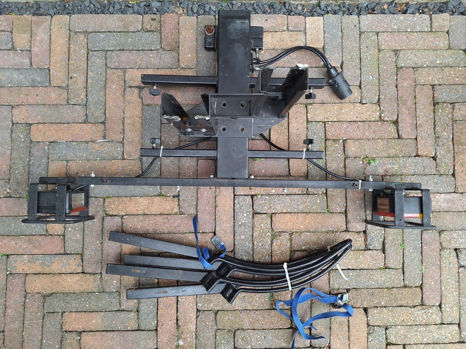 Fietsendrager voor 2 fietsen - Gebruikt, Ophalen of Verzenden, 2 fietsen, Gebruikt, Trekhaakdrager