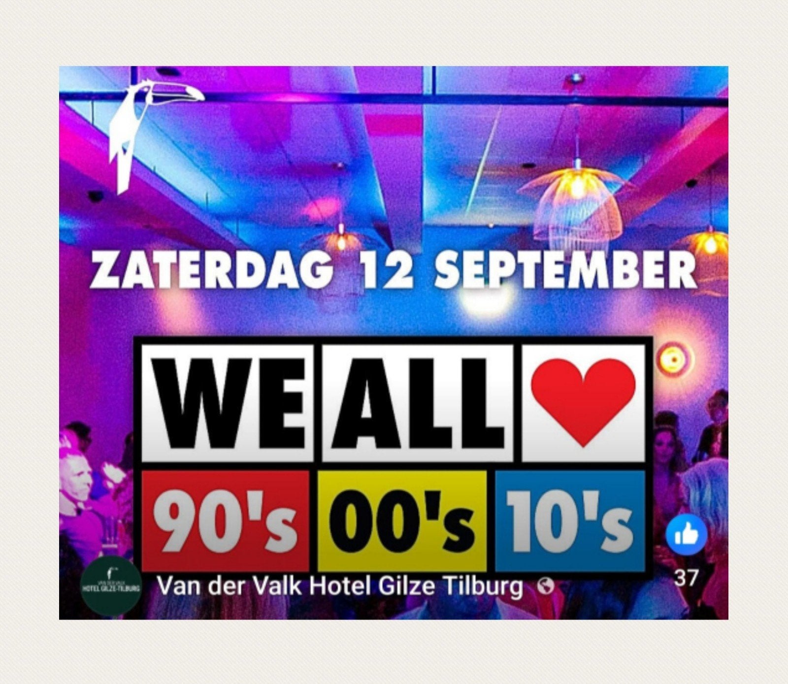 90's 00's 10's party, Twee personen