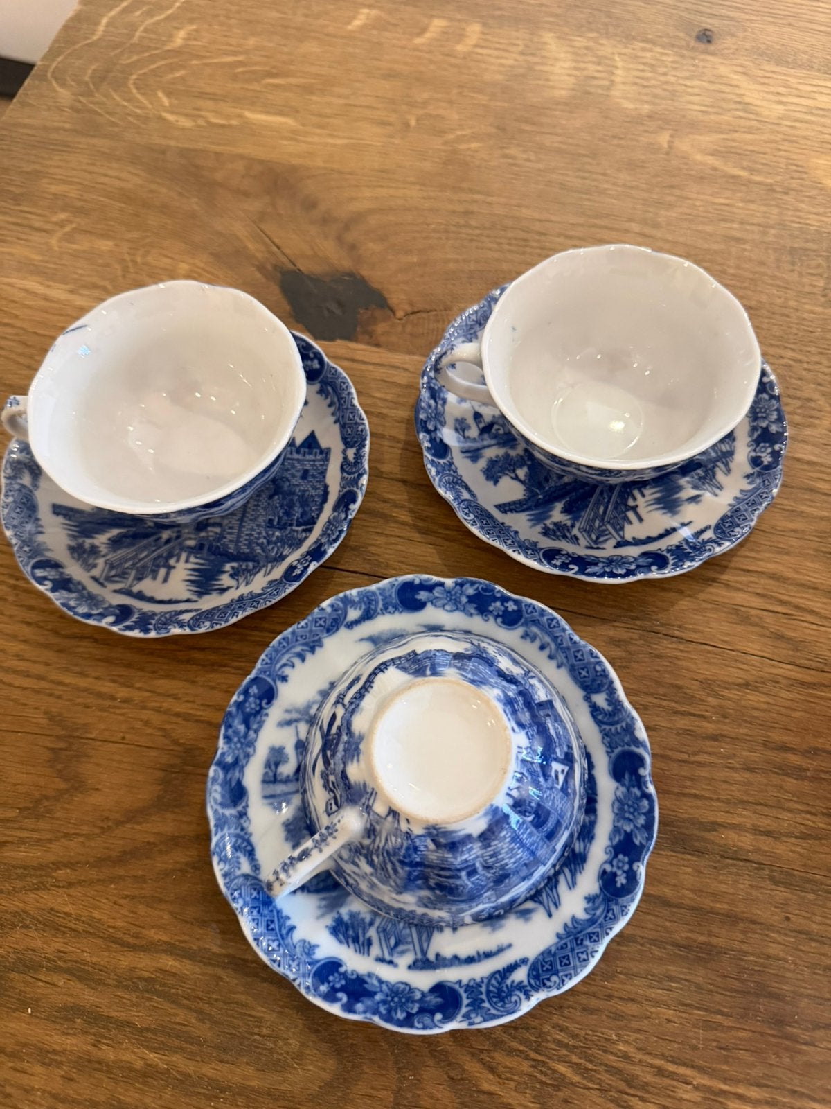 Oude hollandse porseleinen kopjes, Antiek en Kunst, Antiek | Servies los, Ophalen of Verzenden