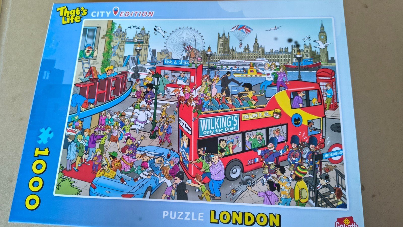 That's Life puzzel London, Ophalen, 500 t/m 1500 stukjes, Zo goed als nieuw