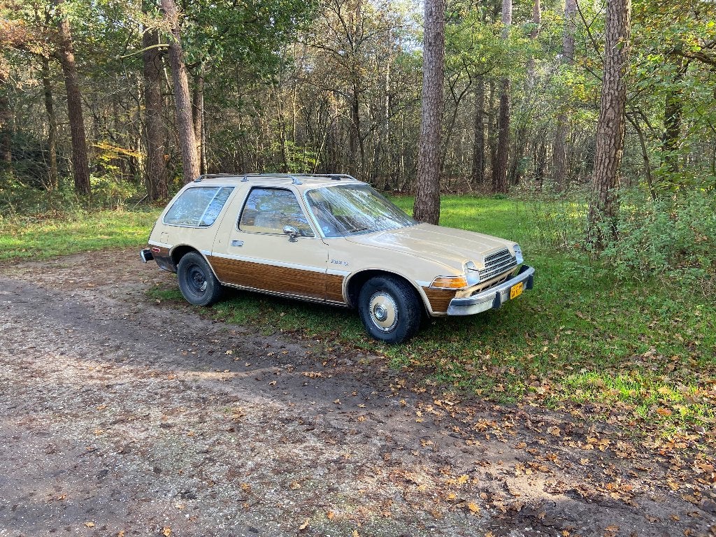 American Motors Pacer 4.2 Wagon D/L (1978), Auto's, Overige Auto's, Automaat, Beige, Origineel Nederlands, 115 pk