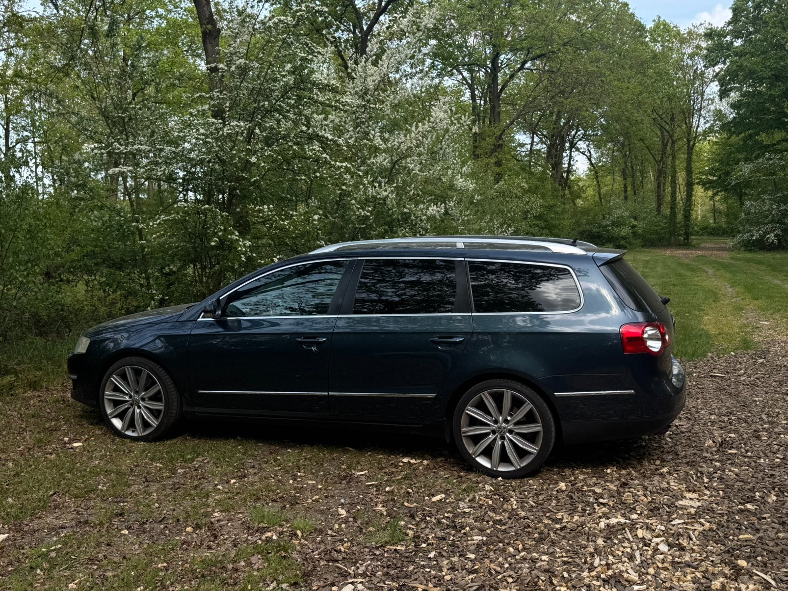 Volkswagen Passat 3.2 FSI V6 R-line 4Motion 265HP! Automaat, Automaat, Sound system, Zwart, Stationwagon