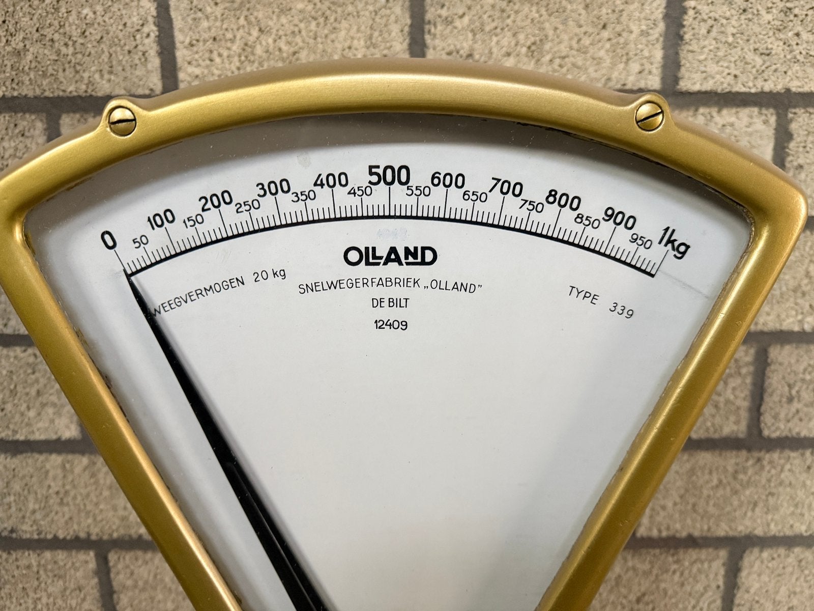 Olland snelweger winkelweegschaal owg, Ophalen, Gebruikt, Winkelweegschaal, 10 tot 50 kg
