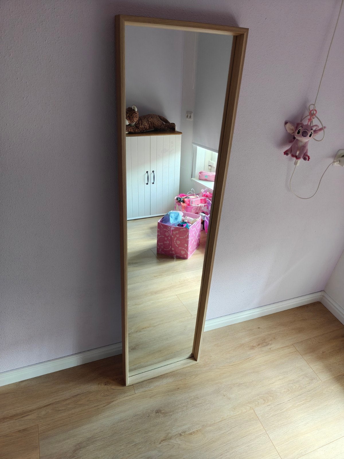 Ikea pas spiegel zware spiegel., Huis en Inrichting, Woonaccessoires | Spiegels, Ophalen, Minder dan 50 cm, Zo goed als nieuw