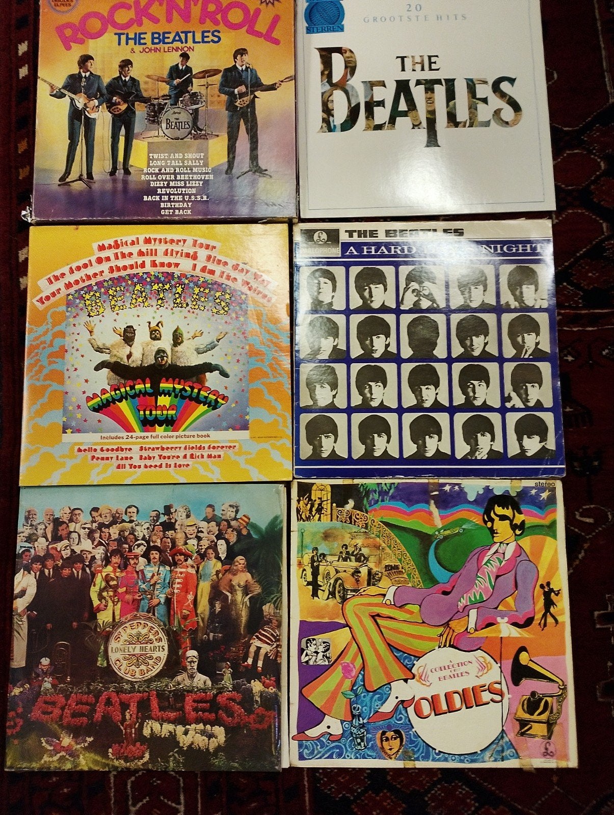 Beatles lp,s, Cd's en Dvd's, Vinyl | Rock, Ophalen of Verzenden, Gebruikt, 12 inch, Poprock