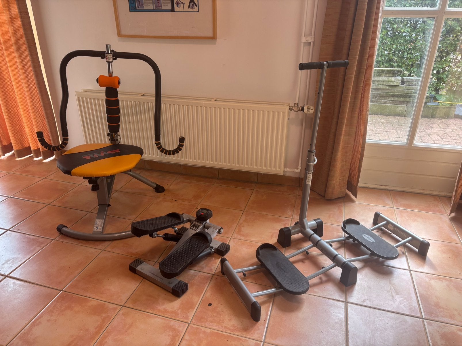 Set fitness apparaten voor benen, Ophalen, Gebruikt, Benen