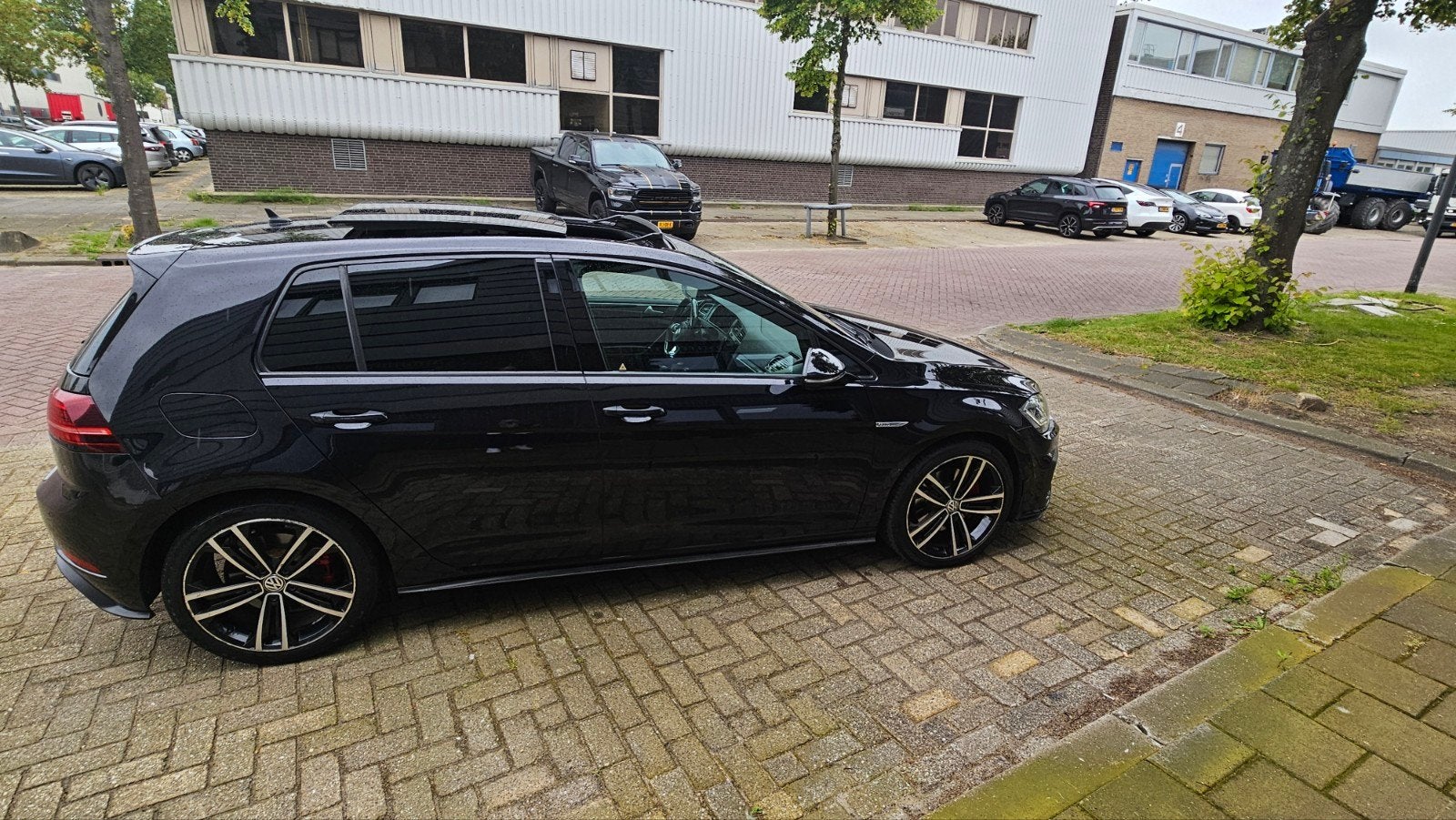 Volkswagen Golf 2.0 TDI 135KW 5D DSG 2017 Zwart, Auto's, Volkswagen, Zwart, Diesel, 1600 kg, Geïmporteerd