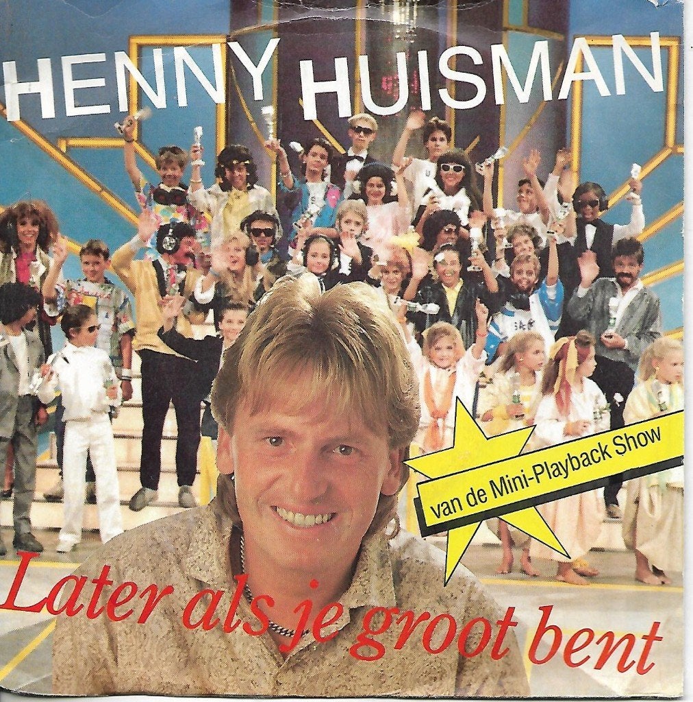 Henny Huisman - Later als ik groot ben, Cd's en Dvd's, Vinyl Singles, Ophalen of Verzenden, Gebruikt, 7 inch, Nederlandstalig