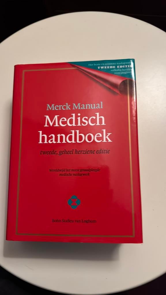 Merck Manual Medisch handboek, Boeken, Wetenschap, Zo goed als nieuw, Ophalen
