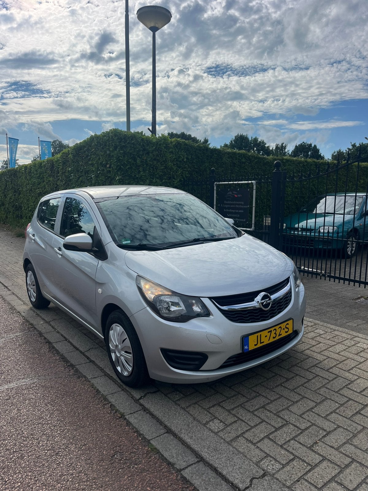 Opel Karl 1.0 Ecoflex 55KW 2016 Grijs, Voorwielaandrijving, 839 kg, Stof, 74 pk