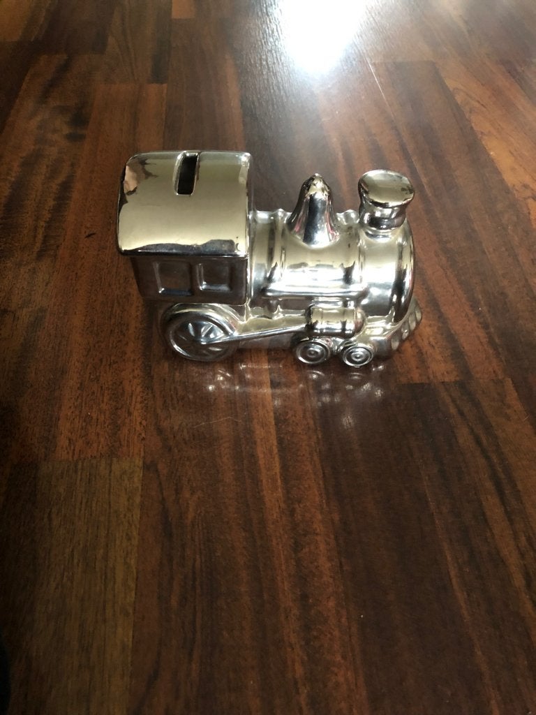 Spaarpot locomotief, Ophalen of Verzenden, Gebruikt, Overige materialen, Vervoermiddel