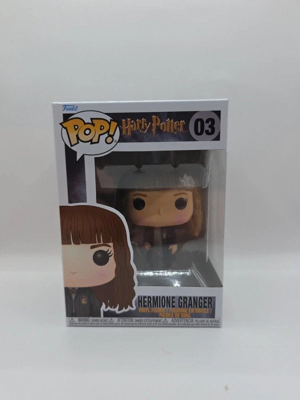 Funko Pop Harry Potter Hermione Granger #03, Funko, LLC 2802 Wetmore Avenue Everett, WA 98201, USA E-mail: support@funko.com, Funko, LLC 2802 Wetmore Avenue Everett, WA 98201, USA E-mail: support@funko.com