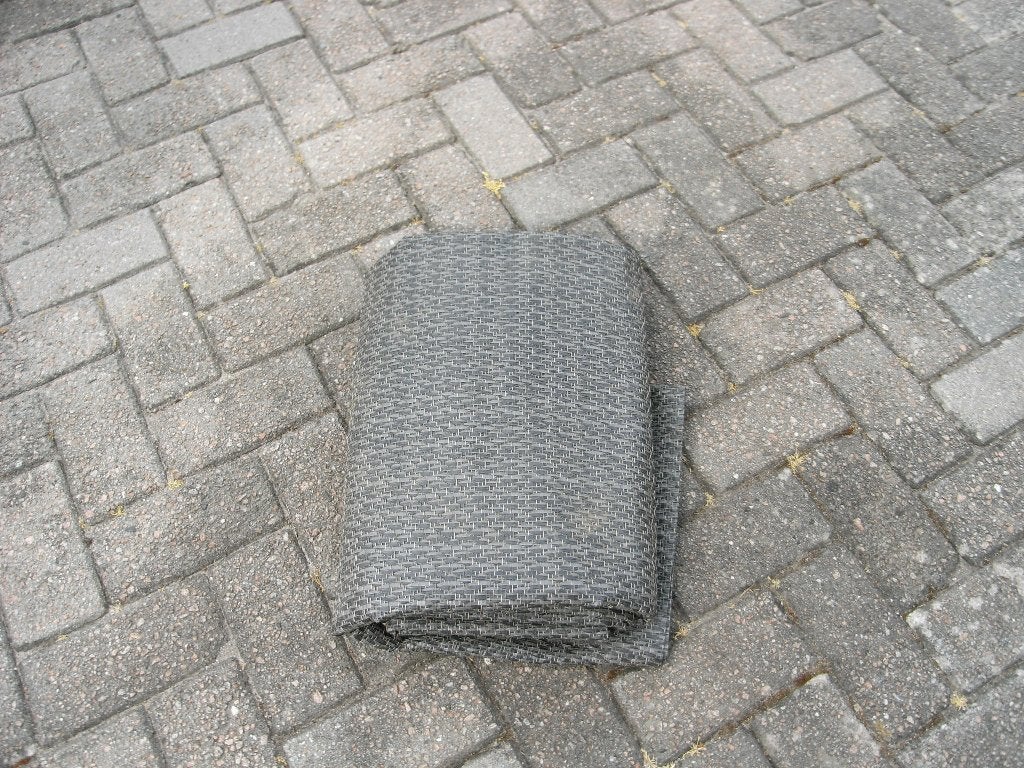 grondzeil voor caravan/camper 3.00 x 2.60 m grijs/antraciet, Caravans en Kamperen, Ophalen of Verzenden, Zo goed als nieuw