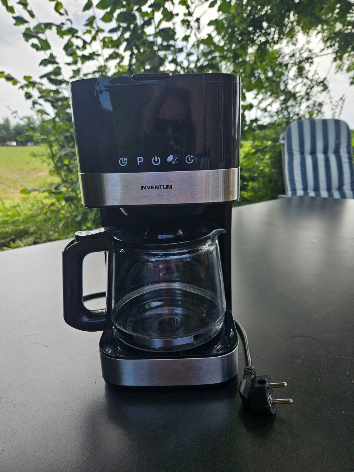 Inventum Koffiezetapparaat - Zo goed als nieuw, Witgoed en Apparatuur, Koffiezetapparaten, Ophalen, Koffiemachine, Gemalen koffie