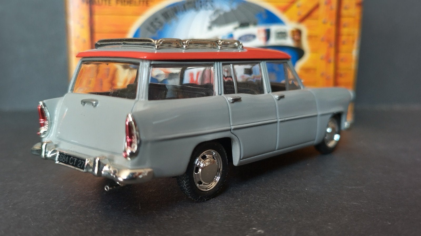 Simca Marly 1956 1:43 Norev Pol, Hobby en Vrije tijd, Modelauto's | 1:43, Verzenden, Auto, N, Norev