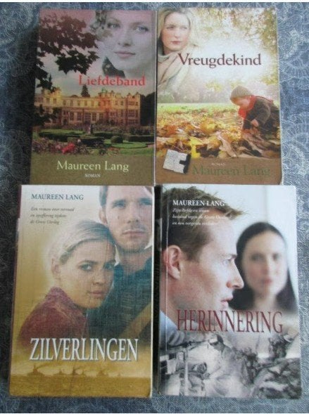 Maureen Lang - 7 boeiende boeken, Ophalen of Verzenden, Zo goed als nieuw