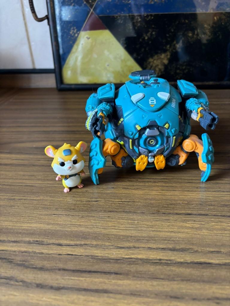 Overwatch Wrecking Ball Funko, Ophalen of Verzenden, Gebruikt