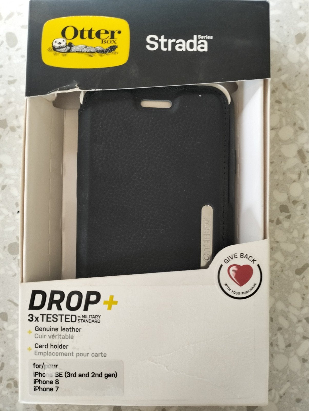 OtterBox Strada iPhone SE (3rd/2nd gen)/8/7 Hoesje, Ophalen of Verzenden, Nieuw, Bescherming, Apple