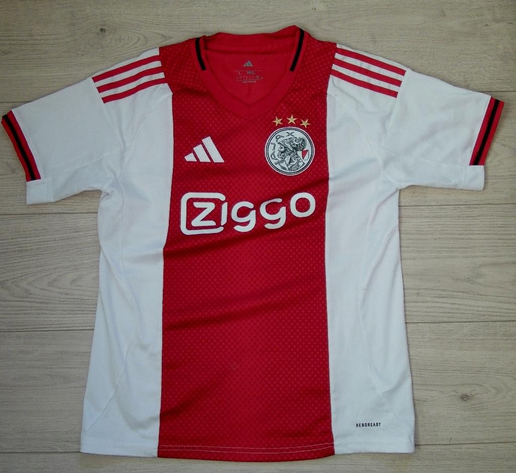 Adidas thuisshirt Ajax seizoen 2025/2026 maat L, Verzenden, Zo goed als nieuw, Ajax, Shirt