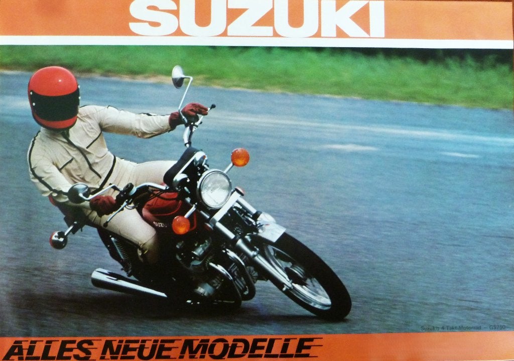 Folder SUZUKI Alle nieuwe modellen 1977, Ophalen of Verzenden, Suzuki